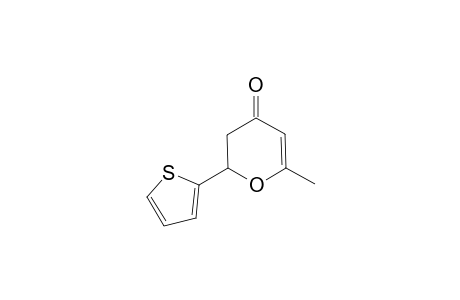 2,3-Dihydro-6-methyl-2-(thiophen-2-yl)-4H-pyran-4-one