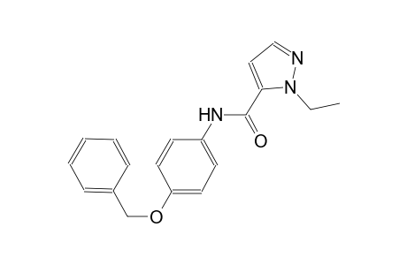 N-[4-(benzyloxy)phenyl]-1-ethyl-1H-pyrazole-5-carboxamide