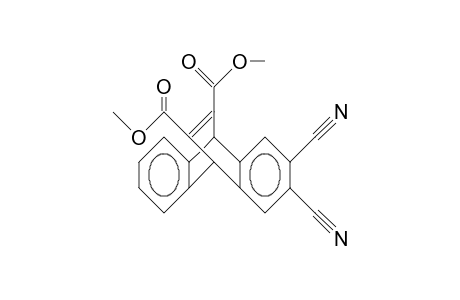 2,3-Dicyano-9,10-etheno-9,10-dihydro-anthracene-11,12-dicarboxylic acid, dimethyl ester