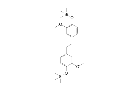 [2-methoxy-4-[2-(3-methoxy-4-trimethylsilyloxy-phenyl)ethyl]phenoxy]-trimethyl-silane