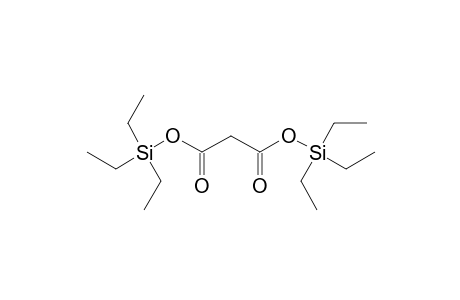Propanedioic acid, bis(triethylsilyl) ester