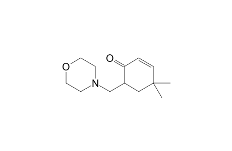 4,4-Dimethyl-6-(morpholinomethyl)cyclohex-2-en-1-one