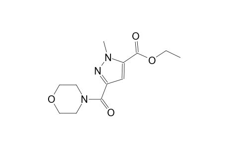 ethyl 1-methyl-3-(4-morpholinylcarbonyl)-1H-pyrazole-5-carboxylate