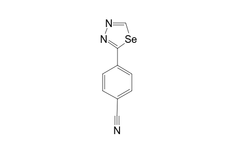 2-(4-CYANOPHENYL)-1,3,4-SELENADIAZOLE