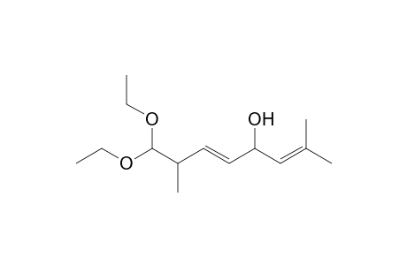 (5E)-8,8-Diethoxy-2,7-dimethylocta-2,5-dien-4-ol