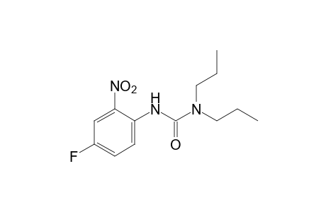 1,1-dipropyl-3-(4-fluoro-2-nitrophenyl)urea
