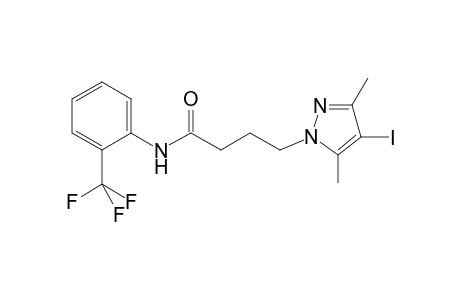 1H-Pyrazole-1-butanamide, 4-iodo-3,5-dimethyl-N-[2-(trifluoromethyl)phenyl]-