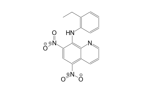 N-(2-ethylphenyl)-5,7-dinitro-8-quinolinamine