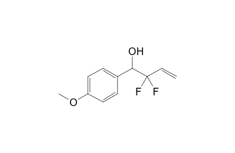 2,2-Difluoro-1-(4-methoxyphenyl)-3-buten-1-ol