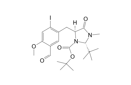 (2S,5S)-5-(3-Formyl-6-iodo-4-methoxybenzyl)-1-t-butoxycarbonyl-2-t-butyl-3-methyl-4-imidazolidinone