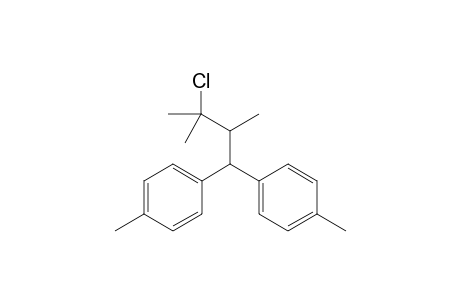 3-Chloro-2,3-dimethyl-1,1-bis(4-methylphenyl)butane