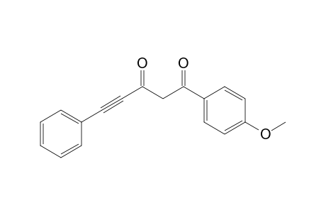 1-(4-Methoxyphenyl)-5-phenyl-4-pentyne-1,3-dione