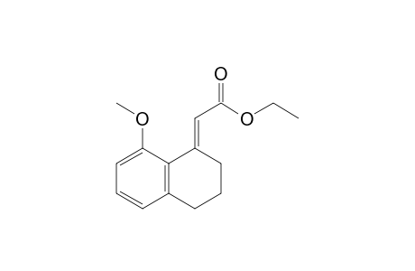 Ethyl (E)-[1,2,3,4-tetrahydro-8-methoxy-1-naphthylidene]acetate