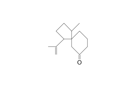 cis-1-Isopropenyl-4-methyl-spiro(4.5)decan-7-one