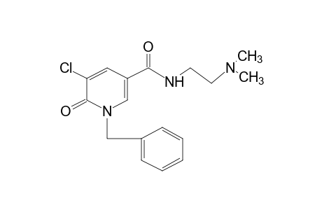 1-BENZYL-5-CHLORO-1,6-DIHYDRO-N-[2-(DIMETHYLAMINO)ETHYL]-6-OXO-NICOTINAMIDE
