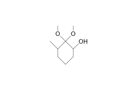 2,2-Dimethoxy-3-methyl-cyclohexanol
