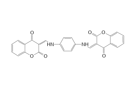 bis[N-(Methylene-4'-oxocoumarinyl)]-1,4-phenylenediamine