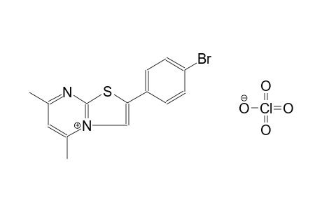 2-(4-bromophenyl)-5,7-dimethyl[1,3]thiazolo[3,2-a]pyrimidin-4-ium perchlorate