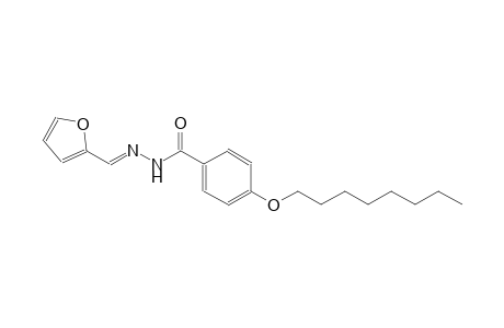 benzoic acid, 4-(octyloxy)-, 2-[(E)-2-furanylmethylidene]hydrazide