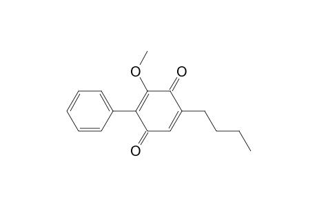 5-n-Butyl-3-methoxy-2-phenyl-2,5-cyclohexadiene-1,4-dione
