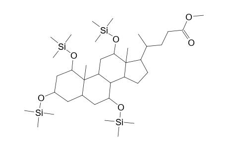 Methyl 1,3,7,12-tetrakis[(trimethylsilyl)oxy]cholan-24-oate