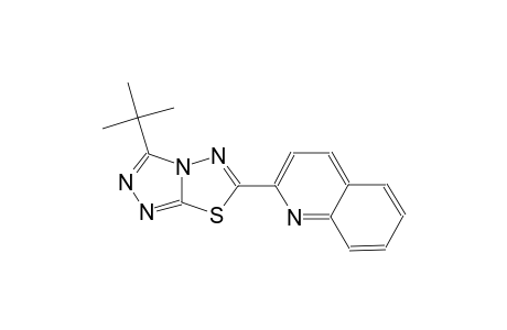 quinoline, 2-[3-(1,1-dimethylethyl)[1,2,4]triazolo[3,4-b][1,3,4]thiadiazol-6-yl]-