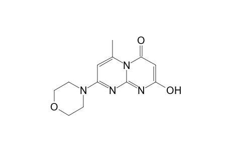 2-Hydroxy-6-methyl-8-morpholin-4-yl-4H-pyrimido[1,2-a]pyrimidin-4-one