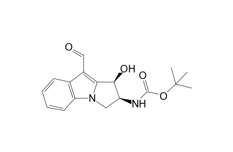 N-[(2S,3S)-4-formyl-3-hydroxy-2,3-dihydro-1H-pyrrolo[1,2-a]indol-2-yl]carbamic acid tert-butyl ester