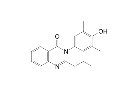 3-(4-hydroxy-3,5-xylyl)-2-propyl-4(3H)-quinazolinone