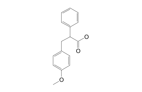 3-(p-methoxyphenyl)-2-phenylpropionic acid