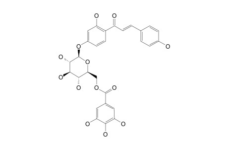 4'-O-(6''-O-GALLOYL-BETA-D-GLUCOPYRANOSYL)-2',4-DIHYDROXYCHALCONE