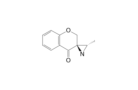 (3R,3'S)-3'-methylspiro[chroman-3,2'-ethylenimine]-4-one