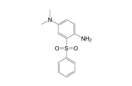 N1,N1-dimethyl-3-(phenylsulfonyl)benzene-1,4-diamine