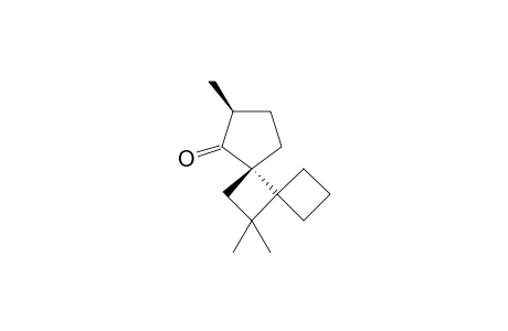 (5R*,7R*)-7,11,11-Trimethyldispiro[3.0.4.2]undecan-6-one