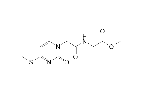 N-{[6-Methyl-4-(methylsulfanyl)-2-oxopyrimidin-1(2H)-yl]acetyl}glycine Methyl Ester