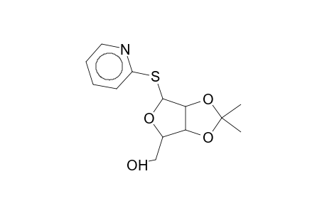 alpha-D-RIBUFURANOSIDE, (2-PYRIDYL)-2,3-O-ISOPROPYLIDEN-1-THIO-