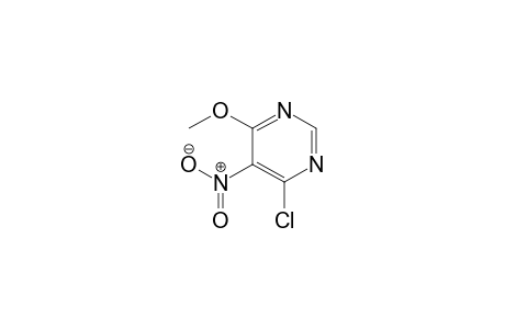 Pyrimidine, 4-chloro-6-methoxy-5-nitro-