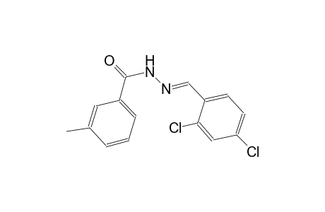 benzoic acid, 3-methyl-, 2-[(E)-(2,4-dichlorophenyl)methylidene]hydrazide