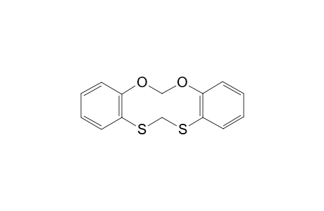 Dibenzo[a,f]-5,7-dithia-12,14-dioxacyclodec-diene