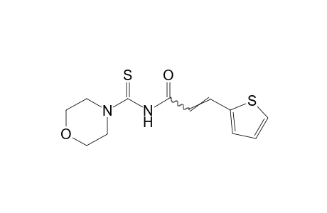 N-[3-(2-thienyl)acryloyl]thio-4-morpholinecarboxamide
