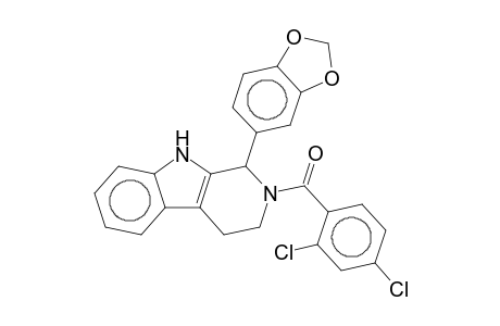 [1-(1,3-benzodioxol-5-yl)-1,3,4,9-tetrahydro-$b-carbolin-2-yl]-(2,4-dichlorophenyl)methanone
