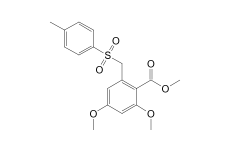 Methyl 2,4-Dimethoxy-6-(p-tolylsulfonyl)methyl benzoate