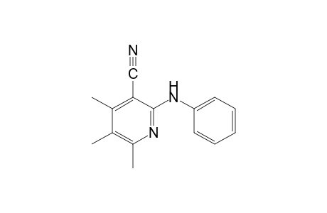 2-anilino-4,5,6-trimethylnicotinonitrile