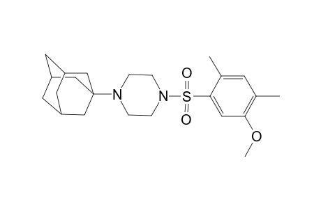 1-(1-Adamantyl)-4-[(5-methoxy-2,4-dimethylphenyl)sulfonyl]piperazine