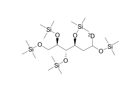 Pentakistrimethylsilyl 2-deoxyglucitol-1-D1 ether
