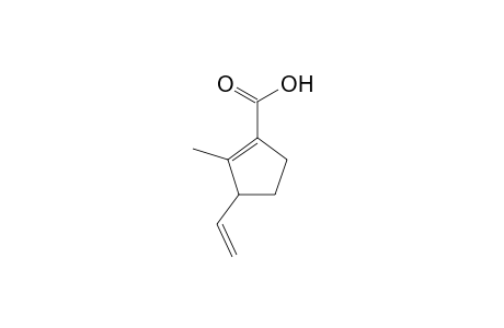 1-Cyclopentene-1-carboxylic acid, 2-methyl-3-vinyl-