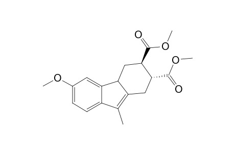 9-Methyl-6-methoxy-2,3-trans-di(methoxycarbonyl)-1,2,3,4,4a-pentahydro-9-dehydrofluorene
