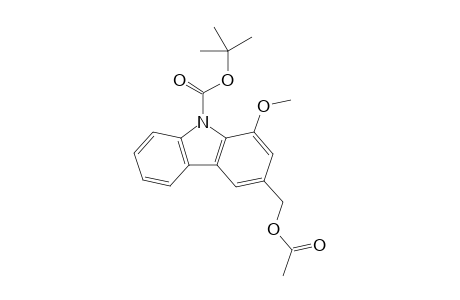 N-Boc-3-(acetoxymethyl)-1-methoxycarbazole