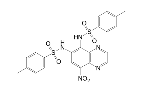 N,N'-(8-nitro-5,6-quinoxalinediyl)bis-p-toluenesulfonamide