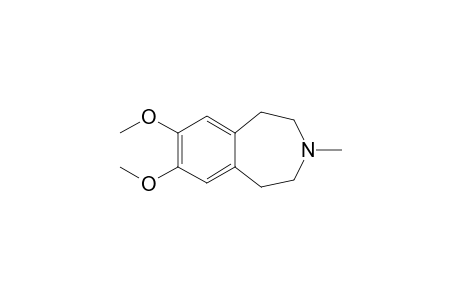 7,8-dimethoxy-3-methyl-1,2,4,5-tetrahydro-3-benzazepine